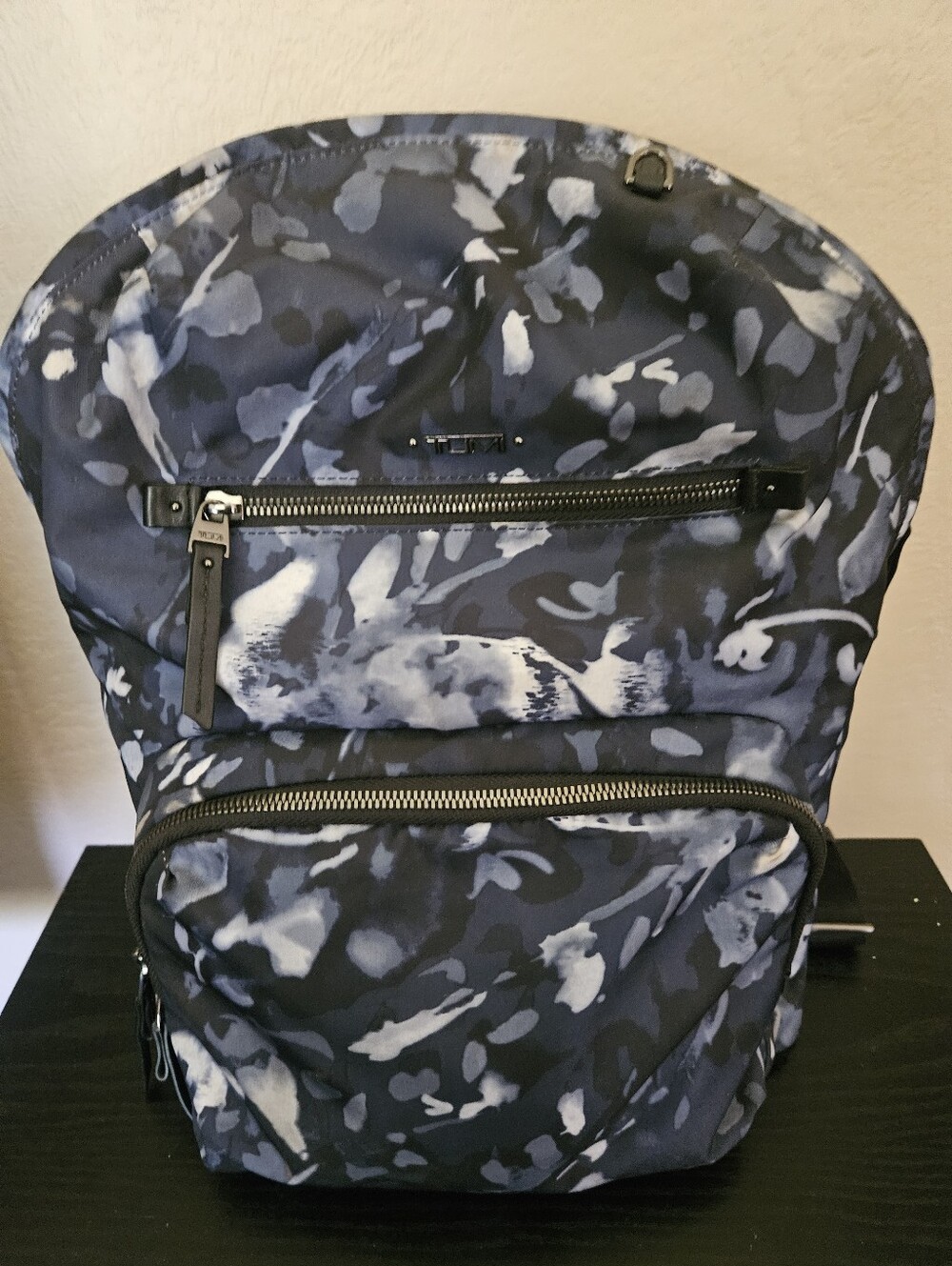 Tumi Floral Backpack Blue